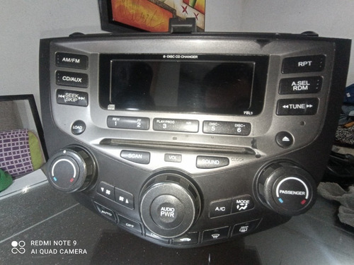 Estereo Honda Accord 2003 2007 Usado Original Mexicano