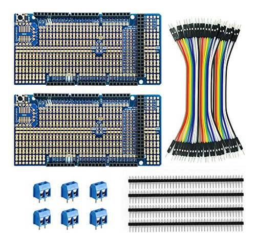 Kit Electrocookie Proto Shield Compatible Con Arduino Mega