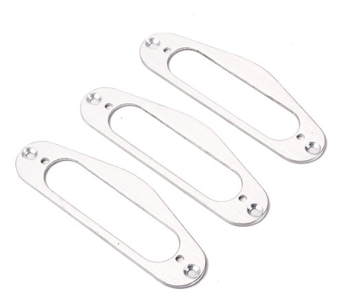 4 Recogedor De Cuello De Bobina Simple De Montaje Cromo