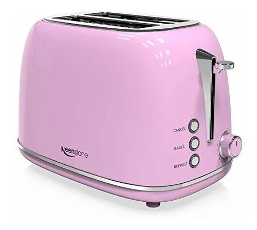 comprar Tostadoras De 2 Rebanadas Tostadora Retro De Acero Inox...