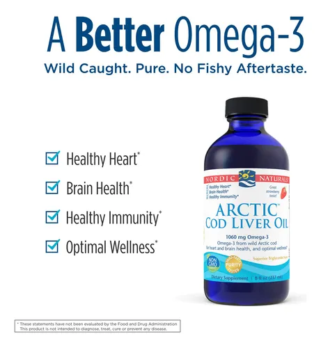 Nordic Naturals Arctic Clo - El Aceite De Higado De Bacalao
