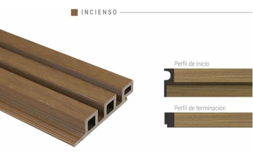 Revestimiento Wall Panel Eps Para Interiores 2850x120x20mm