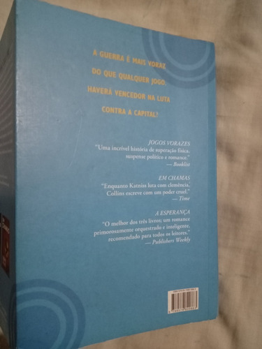 Livro + Dvd Jogos Vorazes A Esperança N8 (Recondicionado)