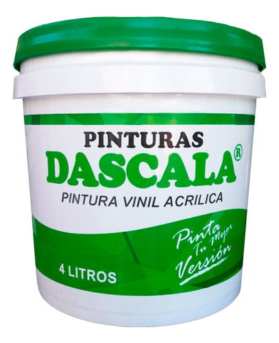 Pintura Vinílica Lavable Galón De Alta Calidad Base Agua