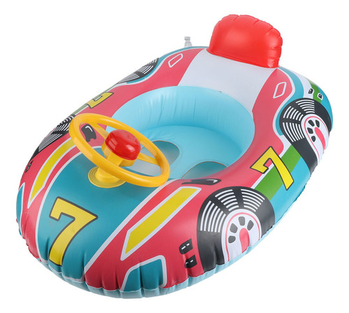 Bote Flotante Para Nadar, Piscina Inflable, Pvc, Forma De Av