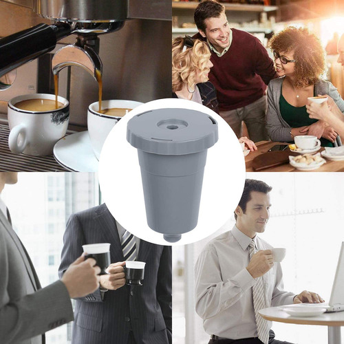 Juego De 3 Soportes Y Filtros De Café Reutilizables