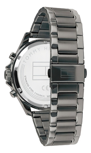 Relógio masculino Tommy Hilfiger 1791719 Multifuncional Gun Metal