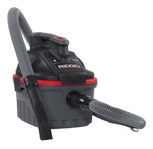 Aspiradora Trineo Ridgid 4000RVM 15L  gris, negra y roja 120V 60Hz