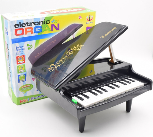 Piano De Cola Mini Para Niño Con Luces Y Sonido Teclado