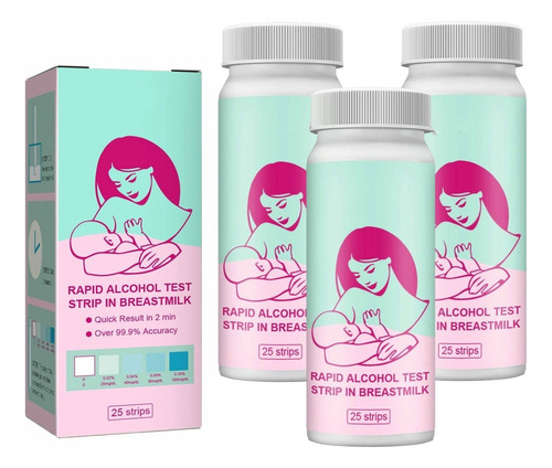 3×prueba Alcohol En Sangre Leche Materna