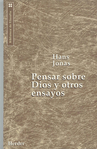 Libro- Pensar Sobre Dios Y Otros Ensayos -original