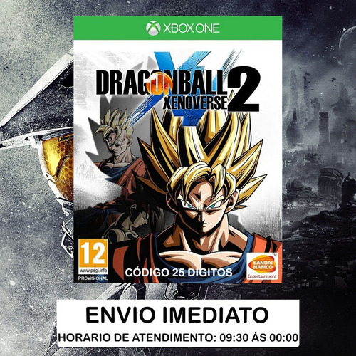 Dragon Ball Xenoverse 2 Xbox One Código 25 Dígitos