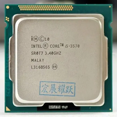 CPU Intel Core i5 3570 CPU Processadores Intel Core I5-3570 3,4 Ghz Lga1155 Socket Cpu