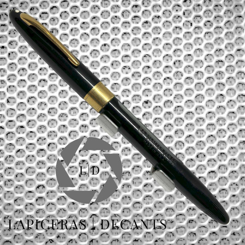 Lapicera Pluma Sheaffer Snorkel Statesman Negra.