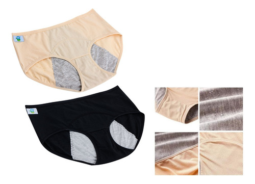 Calzones Menstruales A Prueba De Fugas Para Mujer