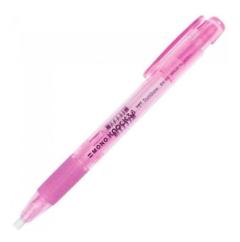 Caneta Borracha Mec Knock 3.8mm Rosa - Tombow