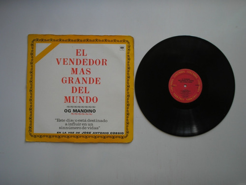 Lp Vinilo El Vendedor Mas Grande Del Mundo Jose A Cossio1990