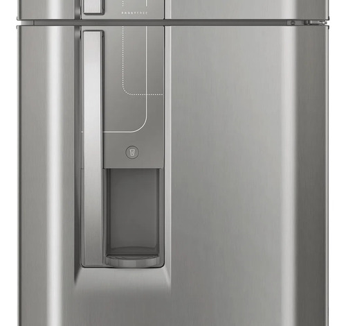 Imagen 5 de 5 de Refrigeradora Electrolux Inox No Frost 382lt Inverter Panel