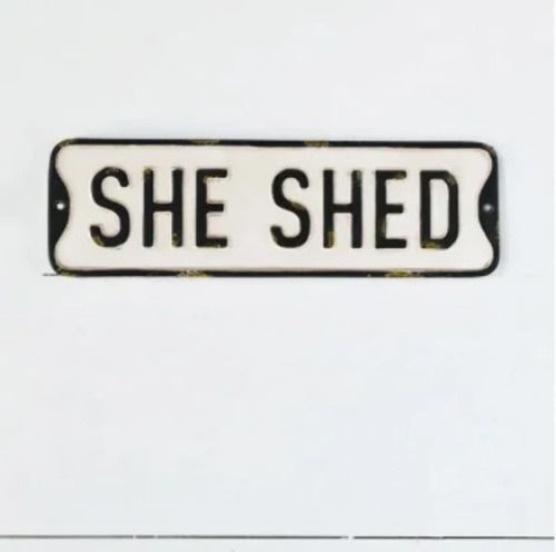 Pd Home Signo Calle Vintage She Shed