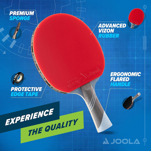 Raqueta De Tenis De Mesa Joola 59171-p Azul Claro, Gris, ...