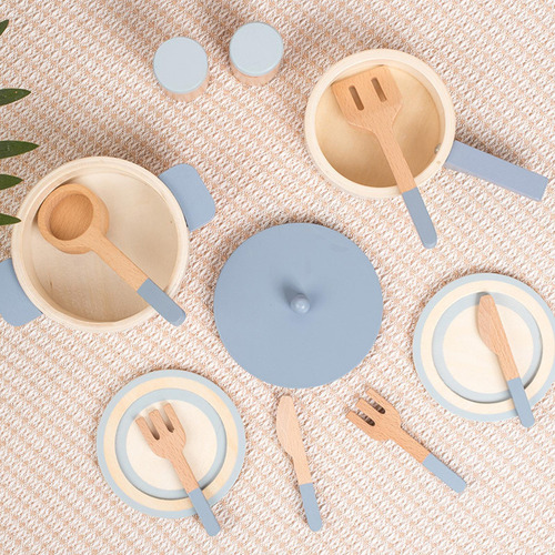 Juego De Cocina De Madera Para Juego De Simulación Juego De