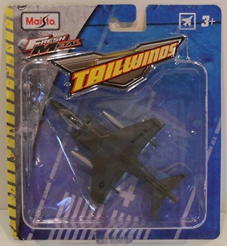 Maisto Tailwinds Av-8b Harrier Ii (escala 1:87) Die Cast Air