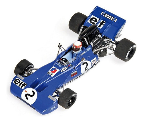 Tyrrell 003 1971 #2 Stewart World Champ - F1 Minichamps 1/43