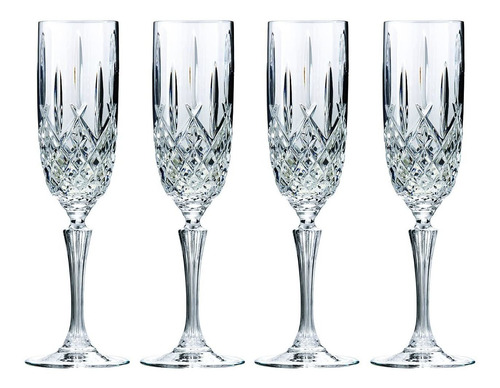 Copas Marquis De Cristal Para Champagne Pack X 4 U