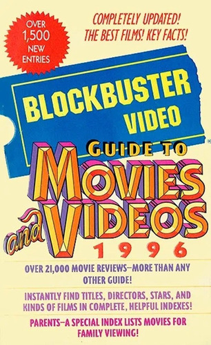 Blockbuster Guide To Movies And Videos 1996