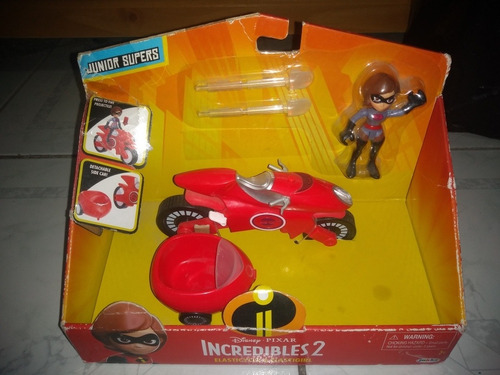 The Incredibles 2 Elastigirl Y Elasticycle Junior Supers