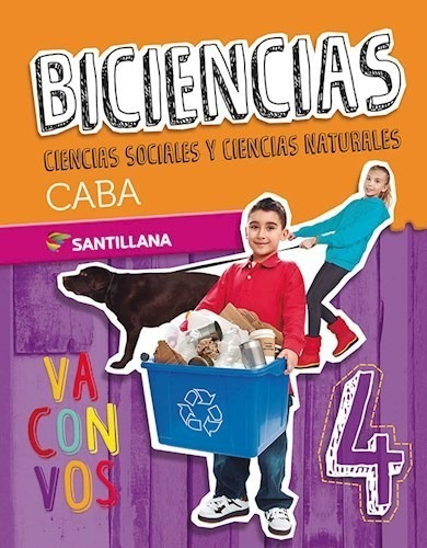 Biciencias 4 Santillana Va Con Vos Caba (novedad 2020) - Va