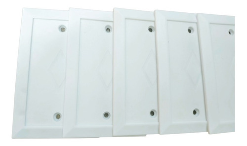 7 Tapa Ciega Rectangular Protector Interruptor Electrico
