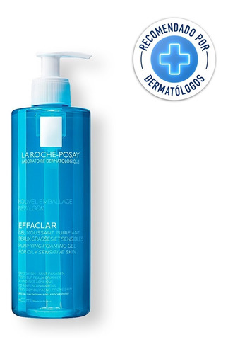 Gel Limpiador La Roche Posay Piel Grasa Effaclar 400 Ml