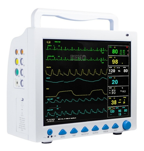Monitor Multiparamétrico Cms8000 Contec 5 Parámetros 