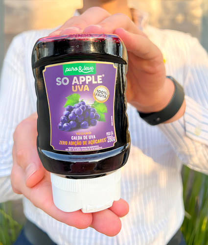 Calda De Uva Mel Vegano Zero Açucar 100% Natural Saudavel