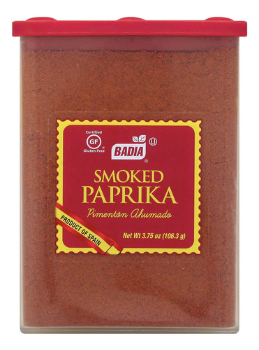 Paprika Ahumada 106.3gr - Pimenton Ahumado Smoked Badia