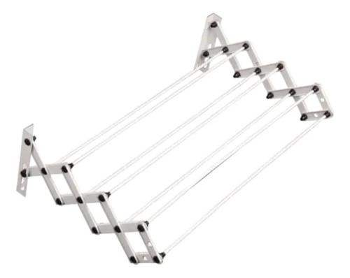 Tender De Pared Extensible  7v 80cm Tendedero Reforzado