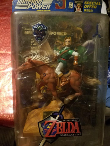 The Legend Of Zelda Link Ocarina Nintendo Power (Usado)