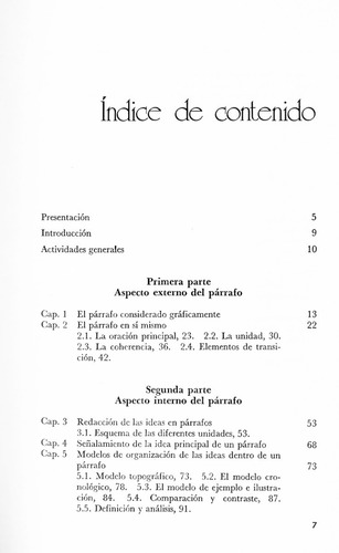 De La Oración Al Párrafo Editorial Trillas