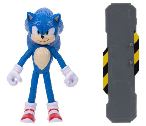 Sonic With Snow Rider Sonic The Hedgehog Figura