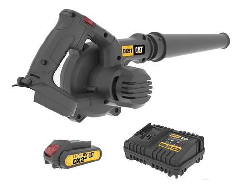 Imagen 5 de 8 de Soplador Inalámbrico Cat Dx91 18v Batería 2ah Y Cargador Cat