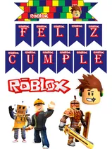 Comprar Adorno Torta Cake Topper  Personalizado Varios Personajes Azul Roblox