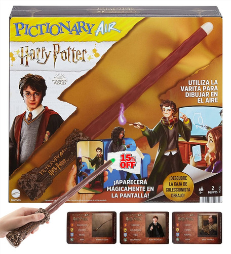 Pictionary Air Harry Potter - Interactivo - Original Mattel