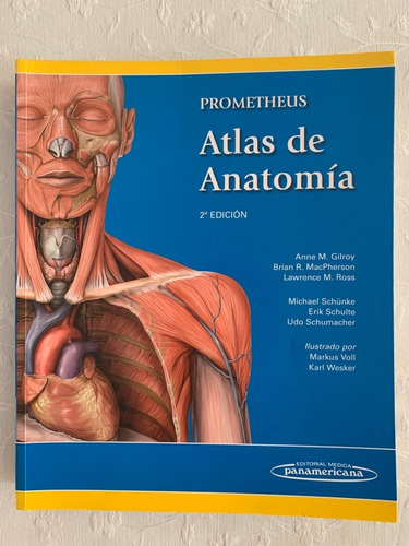 Atlas De Anatomía 2ª Ed Prometheus, Gilroy, Usado,excelente