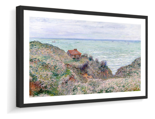 Quadro Decorativo Monet Cabana Do Vigia 100x90