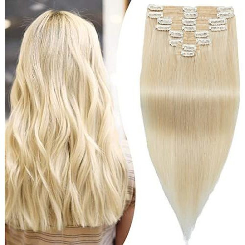 S-noilite Clip En Extensiones De Pelo Humano 100% L38yn