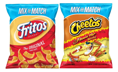 Pack Fritos Originales + Cheetos Flamín Hot Mix And Match
