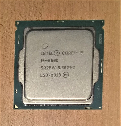 Processador Intel I5 6600 3.3 Ghz Quad 6ª Geração Lga1151