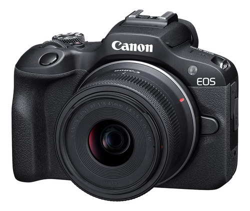Canon Cámara Sin Espejo Eos R100 Rf-s18-1.772 In F4.5-6.3 Es