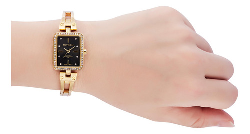 Vestido Casual Cuadrado Watch Miykon X2e97 Water Resista Par